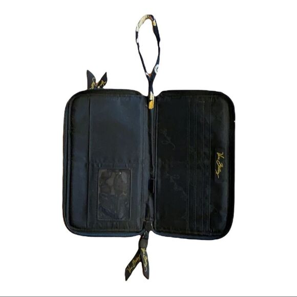 VERA Bradley Black & Yellow Wristlet - Picture 3 of 3